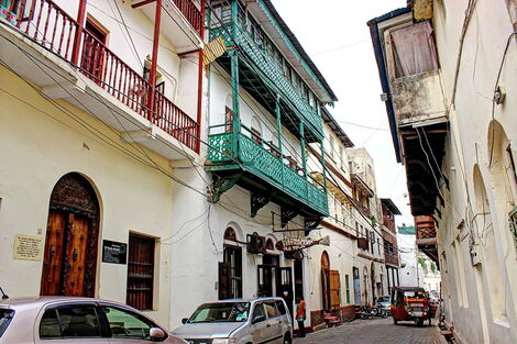 A section of Mombasa Old Town.