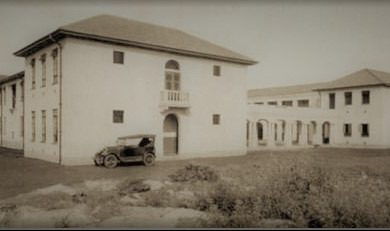 A story building of the Government Indian School or The Duke of Gloucester School, now Jamhuri High School