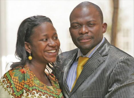 An image of Esther Arunga and Quincy Timberlake