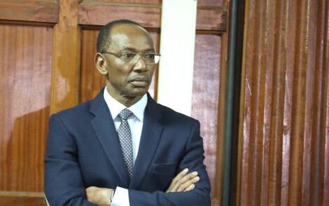 African Spirits Limited Billionaire Humphrey Kariuki during a court proceeding in 2019.