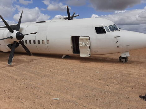 An image of an air crash