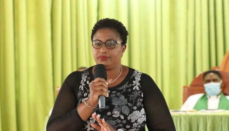 Former Malindi Member of Parliament Aisha Jumwa
