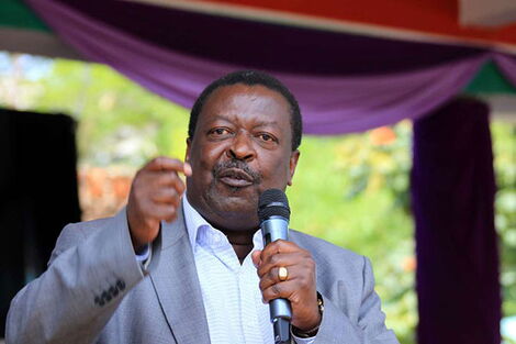 Amani National Congress leader Musalia Mudavadi.
