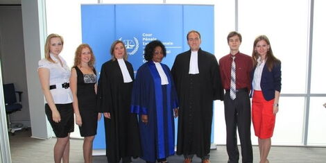 An Undated Image of Justice Joyce Aluoch at the IC