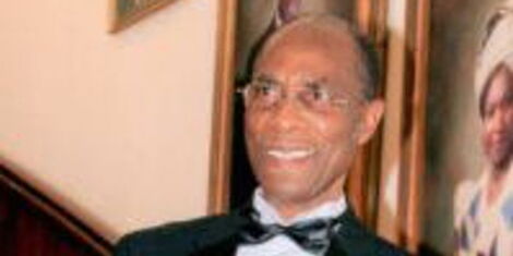 An image of Retired Ambassador, the late Nicholas Mugo.