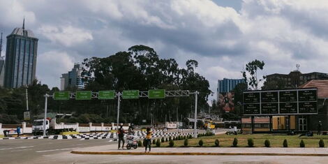 An image of the entry point at Green Park Terminus photographed on Thursday June 23, 2022. Kenyans.co.ke