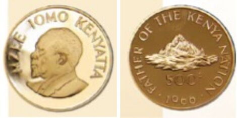 An image of the three Golden Coins released in 1966.