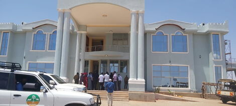 An undated photo of the official residence of the Mandera County Governor.