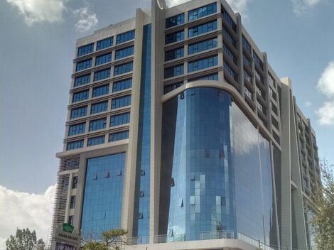 Apple Woods building located along Ngong Road in Nairobi opposite Adams Arcade shopping center