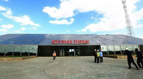 Athi River Station in Machakos County