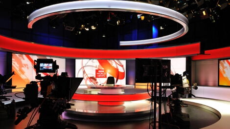 A file image of the BBC studios