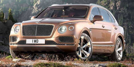 A stock image of Bentley Bentayga 