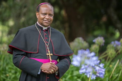 Archbishop of the Roman Catholic Archdiocese of Nyeri, Anthony Muheria