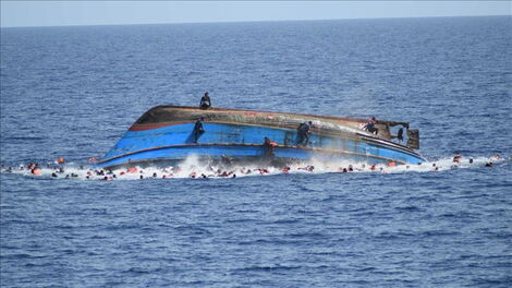 Boat that capsized in Lake Victoria in May 2019