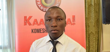 An undated photo of investigative reporter Brian Obuya 