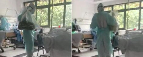 Inside an isolation centre hosting Pastor Robert Burale as seen on Wednesday, July 8, 2020