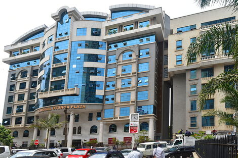 File photo of Cardinal Otunga Plaza located in Nairobi CBD 