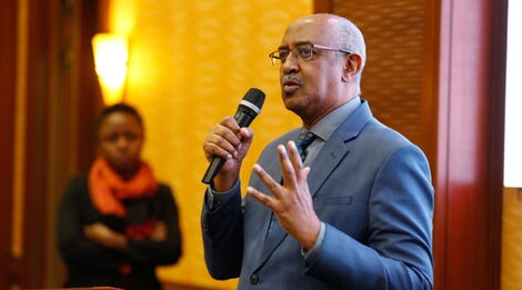 Ministry of Health Chief Administrative Secretary Dr. Rashid Abdi Aman