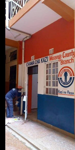 Chama Cha Kazi new offices in Murang'a County
