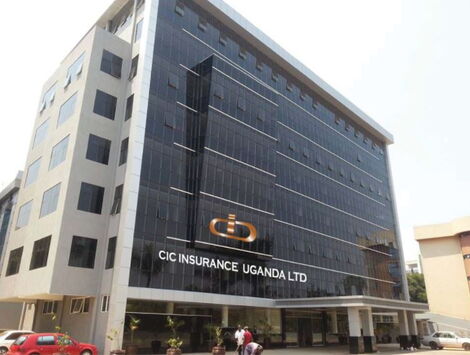 CIC Insurance building in Uganda.