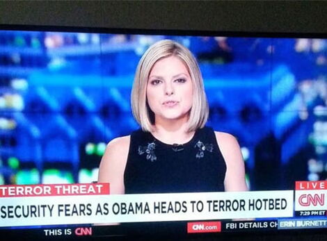File photo of CNN when they described Kenya as a hotbed of terror