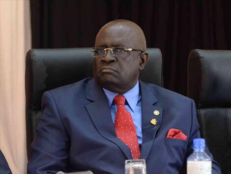 Education Cabinet Secretary, George Magoha.