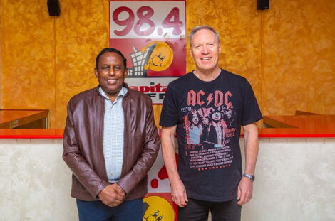 Capital MD Feisal Baghazal (left) with Australian High Commissioner Luke Williams (right)