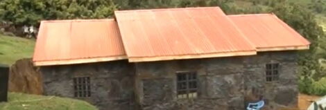 An undated file image of new house gifted to 76-year-old Priscilla Wanjiru
