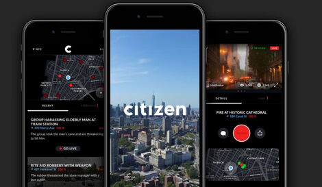 An image of the Citizen App