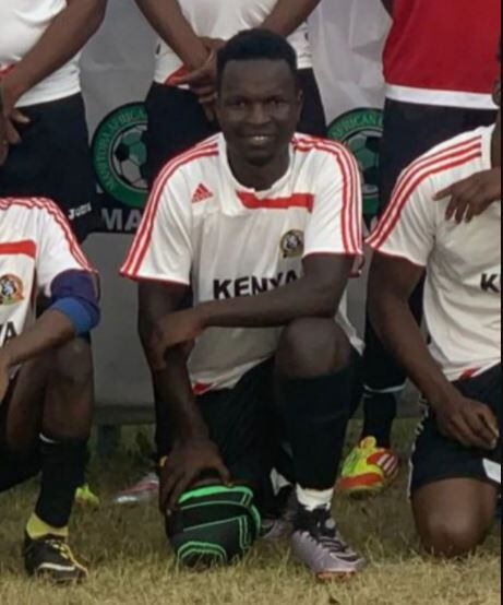 Tevin Obiga, a Harambee Stars player who passed away in Canada.