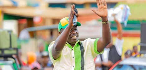Kenya Kwanza running mate tours the Othaya constituency on Tuesday, June 7.
