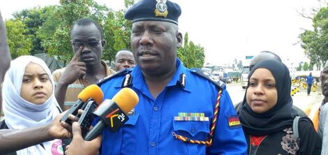 An undated image of New Nairobi Regional Police Commander Augustine Nthumbi.