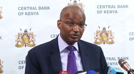 Central Bank of Kenya Governor Patrick Njoroge.