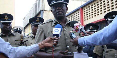 Senior Assistant Inspector-General of Police Charlton Murithi 