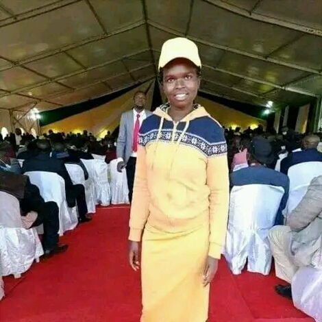 File photo of Bomet Woman Rep hopeful Linet Chepkorir