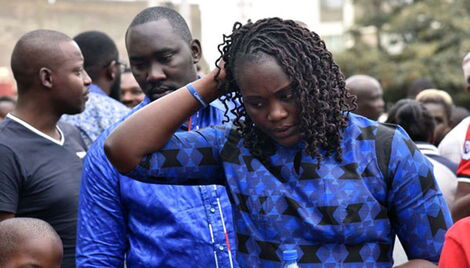 Chris Msando’s widow, Eve,