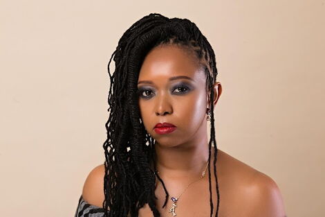 A file image of media personality Ciku Muiruri