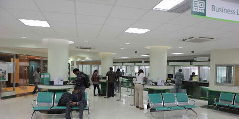 A photo of a Co-op Bank Kenya branch in Nairobi