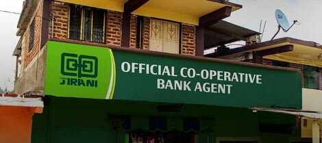 A Co-op Kwa Jirani agent at an estate in Kenya 