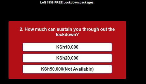 The scam will ask some questions