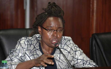 Controller of Budget Dr Margaret Nyakang'o.