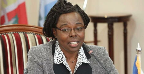 Controller of budget, Mary Nyakang'o appears before the County Public Investments and Special Funds Committee on February 22, 2023.