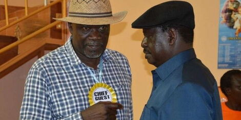 Cornel Rasanga Raila Odinga