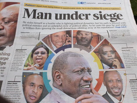 Samtykke levering Hvor fint Firestorm Erupts Over Daily Nation's Ruto Headlines, ODM Intervenes -  Kenyans.co.ke