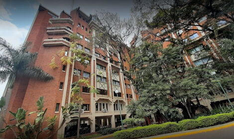 The Chancery Building along Valley Road.