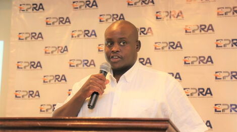 File photo of EPRA Director General Daniel Kiptoo