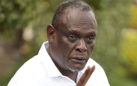A file photo of Former Jubilee Party vice chairman David Murathe
