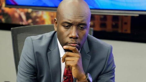 NTV investigative journalist Dennis Okari