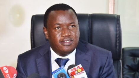 Devolution Principal Secretary Charles Sunkuli