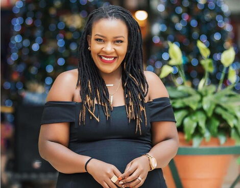 Ebru TV show host and Youtuber Joan Obwaka, popularly Yummy Mummy.